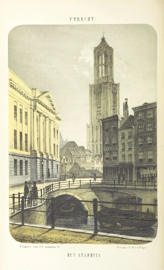 An illustration from Ons Vaderland en zijne Bewoners ... Met ... platen, etc, 1855, leaf 128