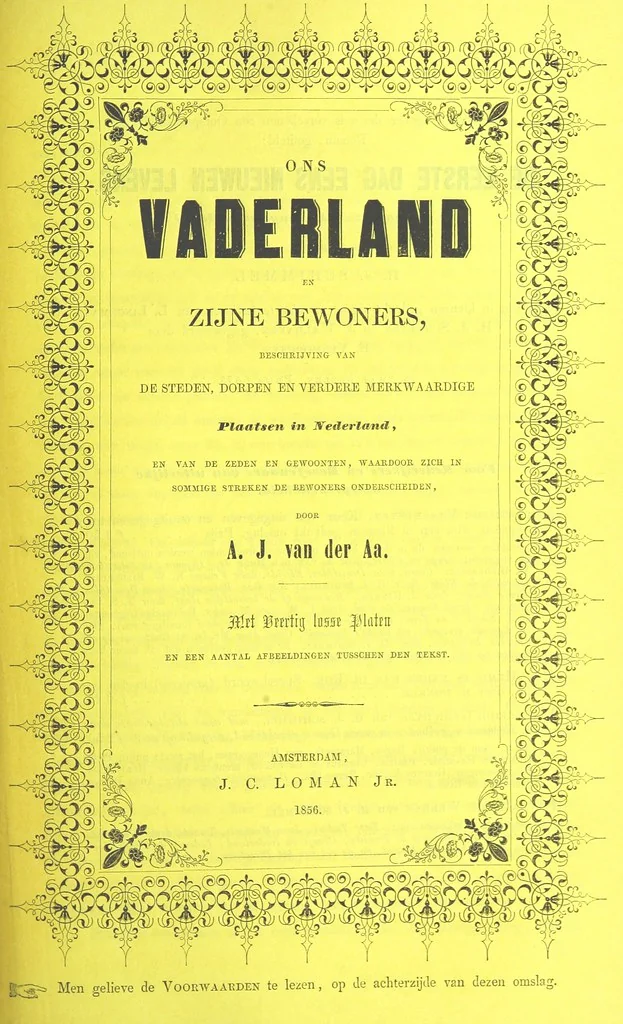 An illustration from Ons Vaderland en zijne Bewoners ... Met ... platen, etc, 1855, leaf 147