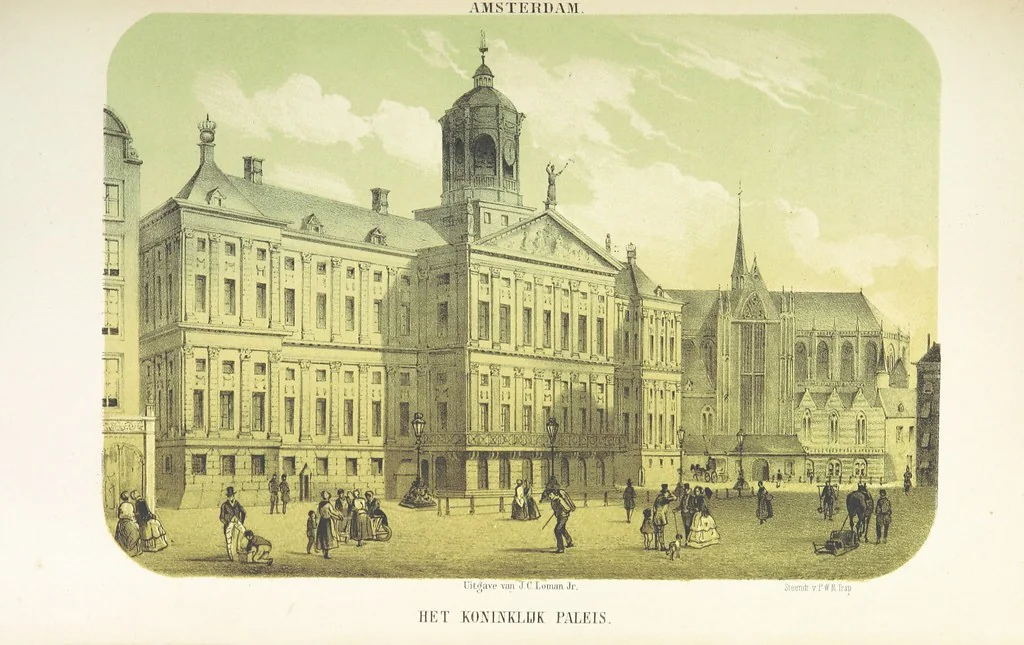 An illustration from Ons Vaderland en zijne Bewoners ... Met ... platen, etc, 1855, leaf 165