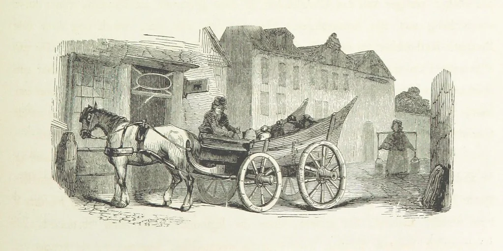 An illustration from Ons Vaderland en zijne Bewoners ... Met ... platen, etc, 1855, leaf 223