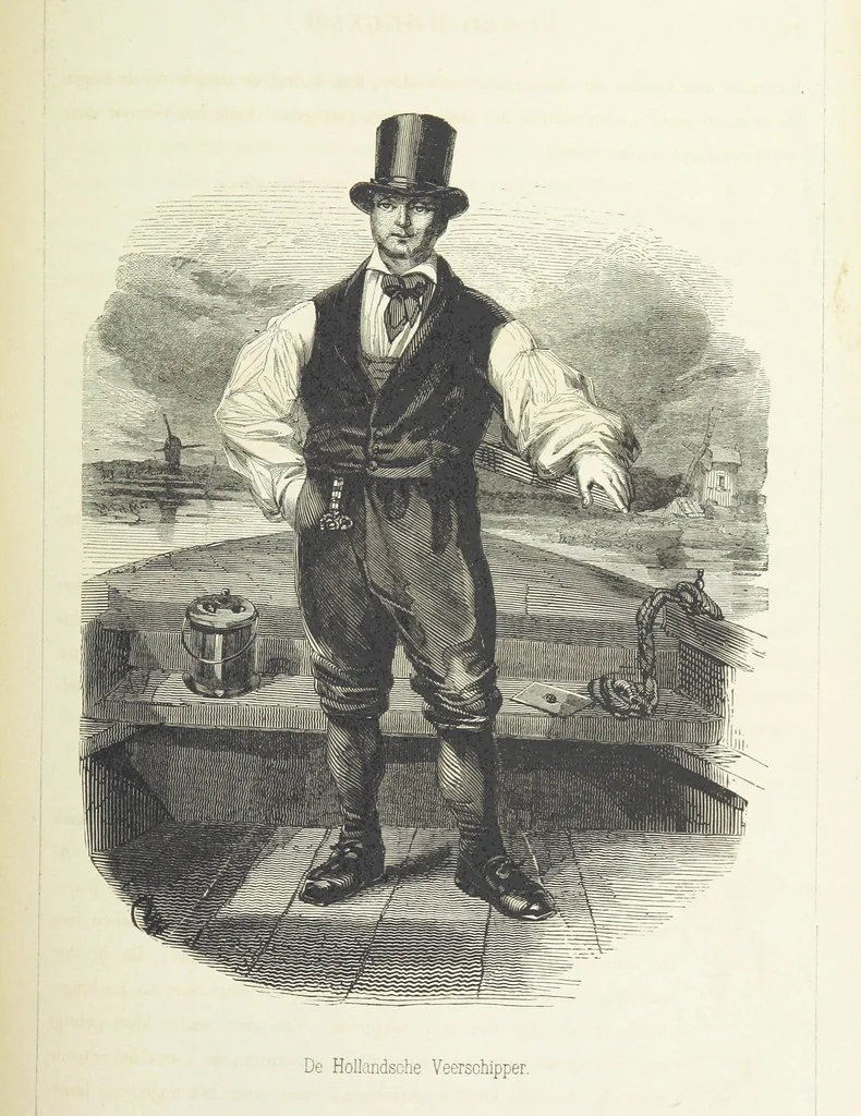 An illustration from Ons Vaderland en zijne Bewoners ... Met ... platen, etc, 1855, leaf 257