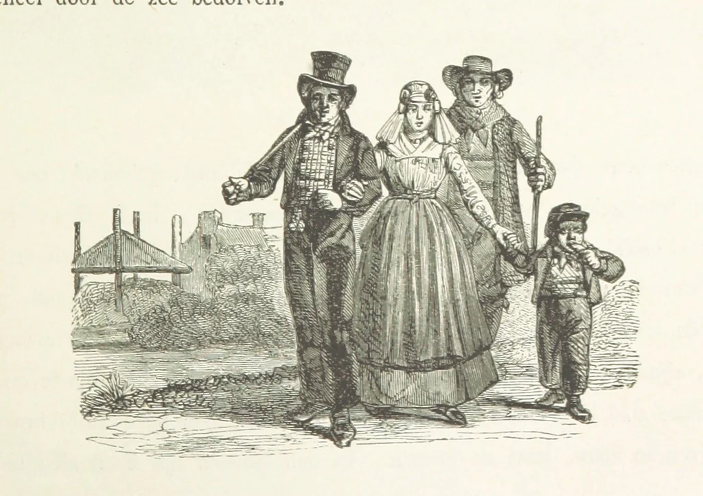 An illustration from Ons Vaderland en zijne Bewoners ... Met ... platen, etc, 1855, leaf 259