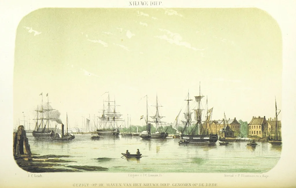 An illustration from Ons Vaderland en zijne Bewoners ... Met ... platen, etc, 1855, leaf 262