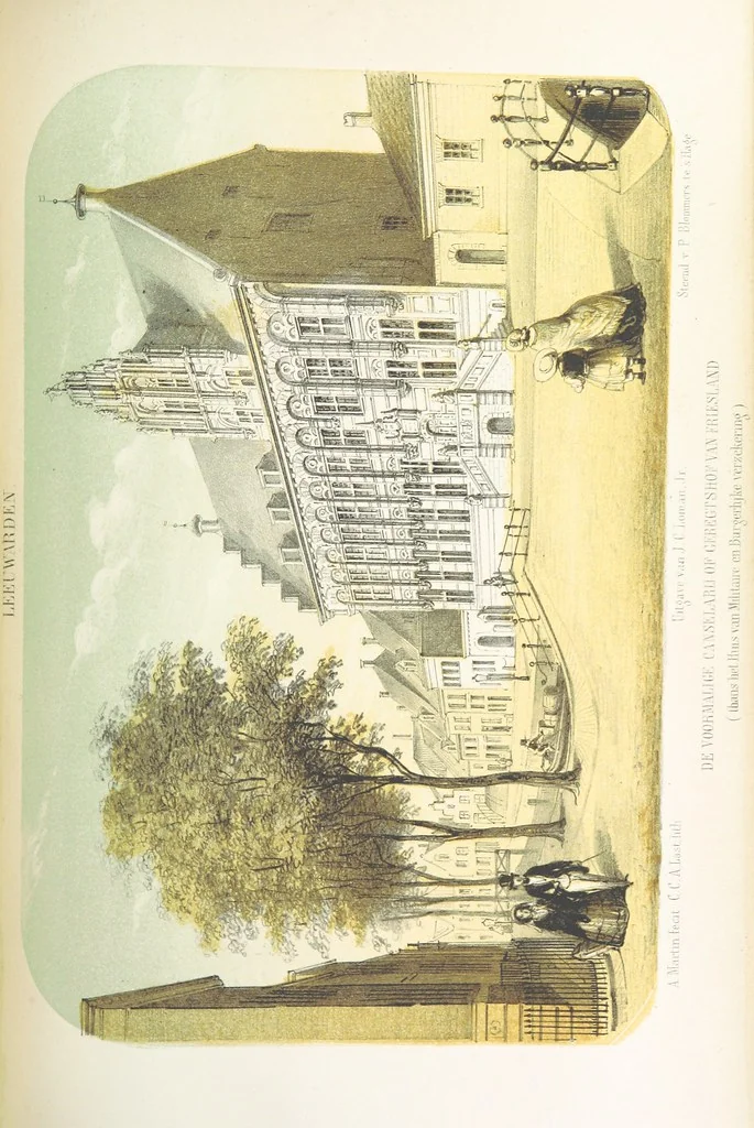 An illustration from Ons Vaderland en zijne Bewoners ... Met ... platen, etc, 1855, leaf 279
