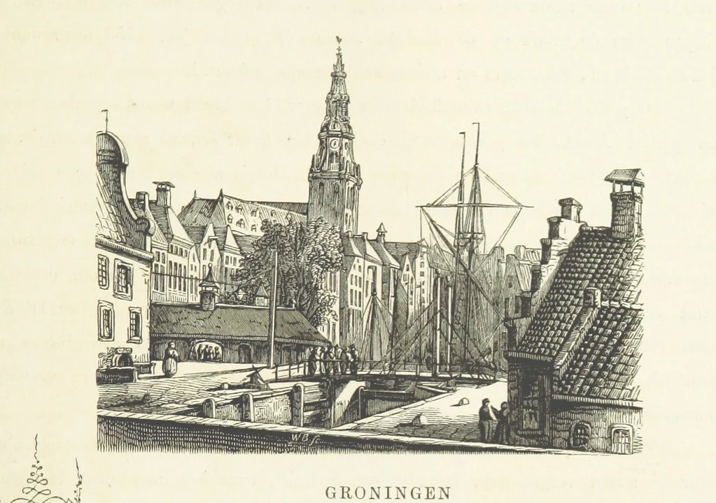 An illustration from Ons Vaderland en zijne Bewoners ... Met ... platen, etc, 1855, leaf 315