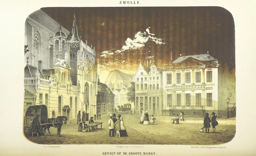 An illustration from Ons Vaderland en zijne Bewoners ... Met ... platen, etc, 1855, leaf 352