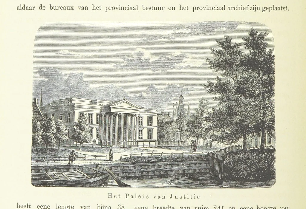 An illustration from Ons Vaderland en zijne Bewoners ... Met ... platen, etc, 1855, leaf 354