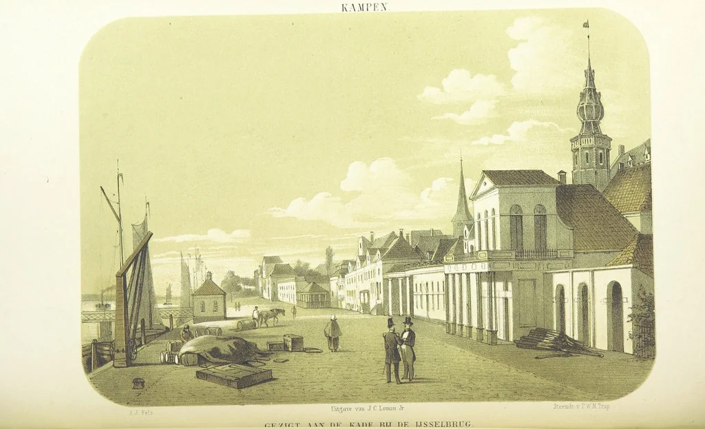 An illustration from Ons Vaderland en zijne Bewoners ... Met ... platen, etc, 1855, leaf 364