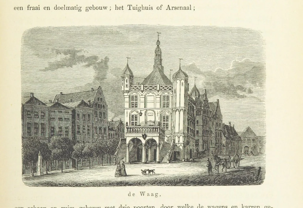 An illustration from Ons Vaderland en zijne Bewoners ... Met ... platen, etc, 1855, leaf 377