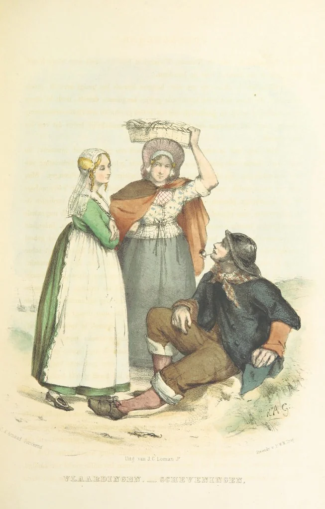 An illustration from Ons Vaderland en zijne Bewoners ... Met ... platen, etc, 1855, leaf 39