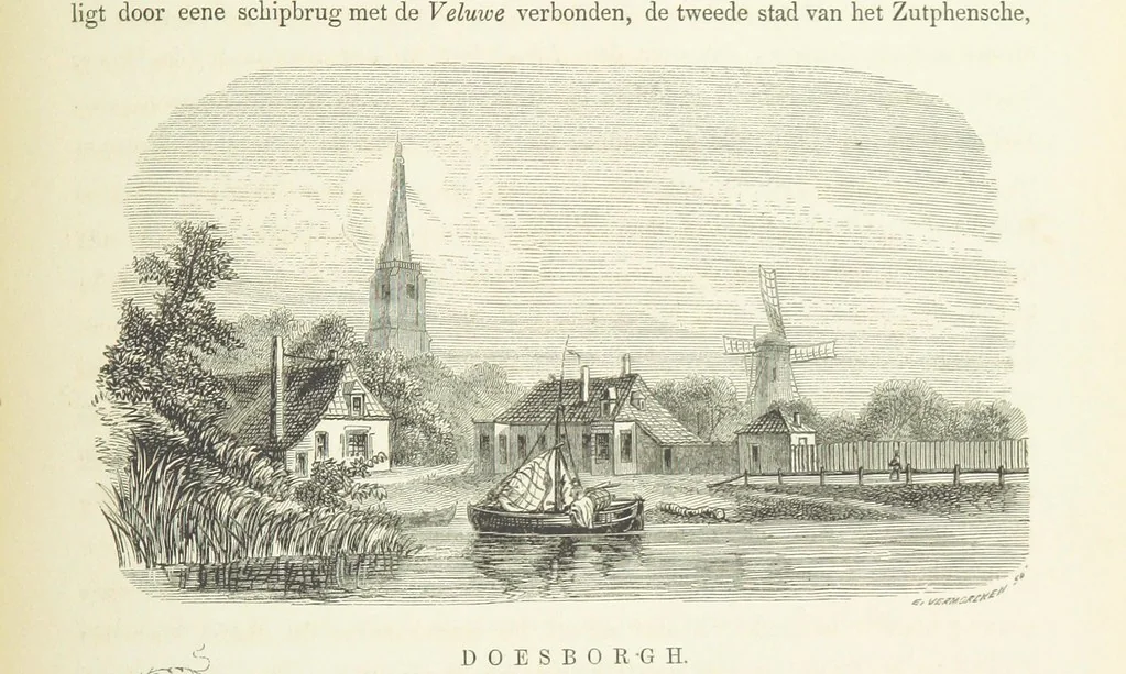 An illustration from Ons Vaderland en zijne Bewoners ... Met ... platen, etc, 1855, leaf 393