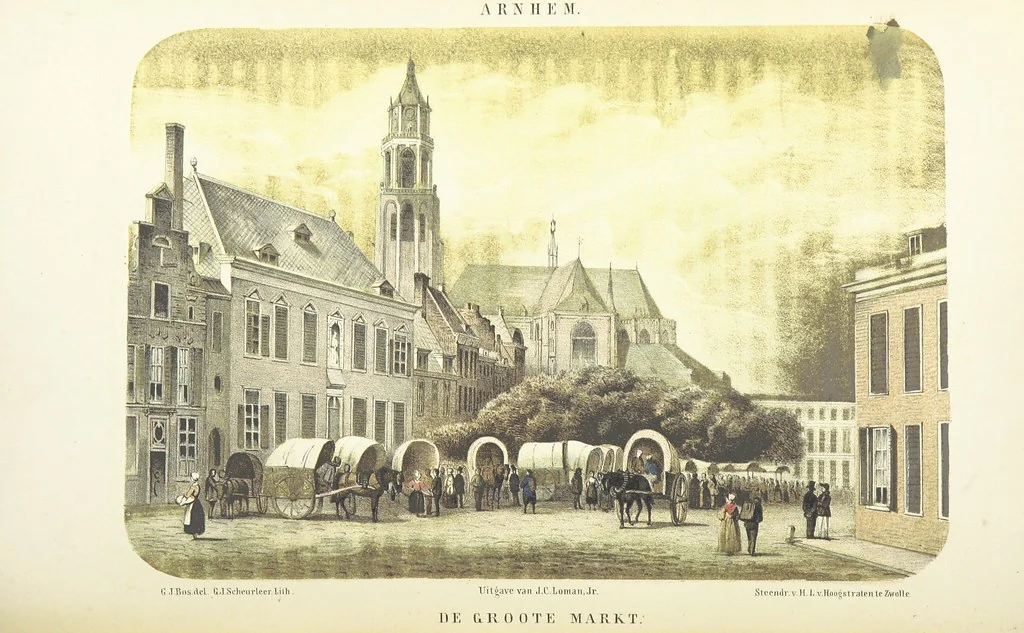 An illustration from Ons Vaderland en zijne Bewoners ... Met ... platen, etc, 1855, leaf 398