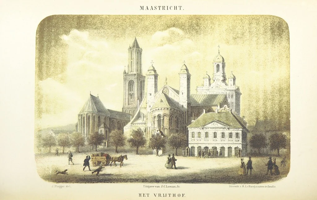 An illustration from Ons Vaderland en zijne Bewoners ... Met ... platen, etc, 1855, leaf 446