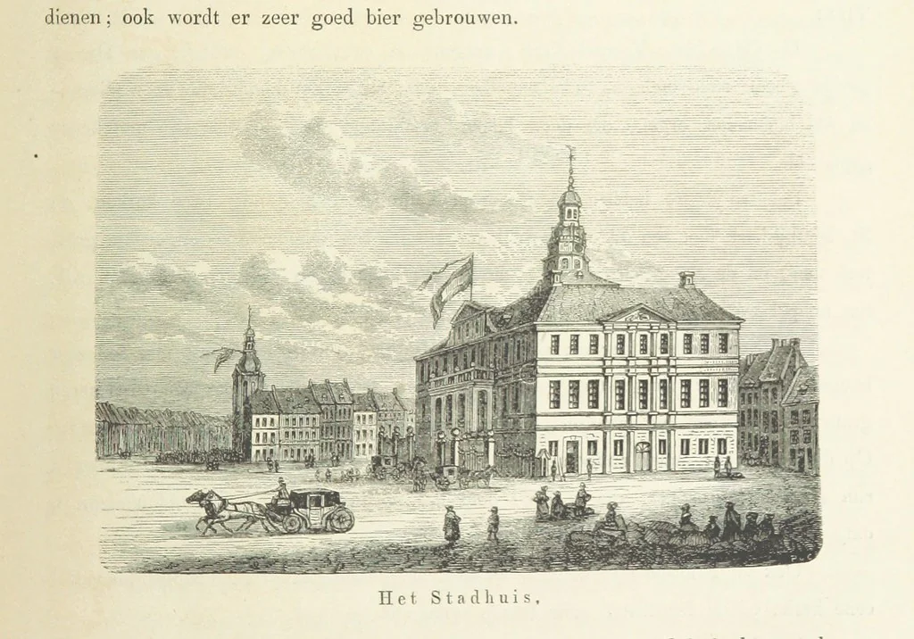 An illustration from Ons Vaderland en zijne Bewoners ... Met ... platen, etc, 1855, leaf 447