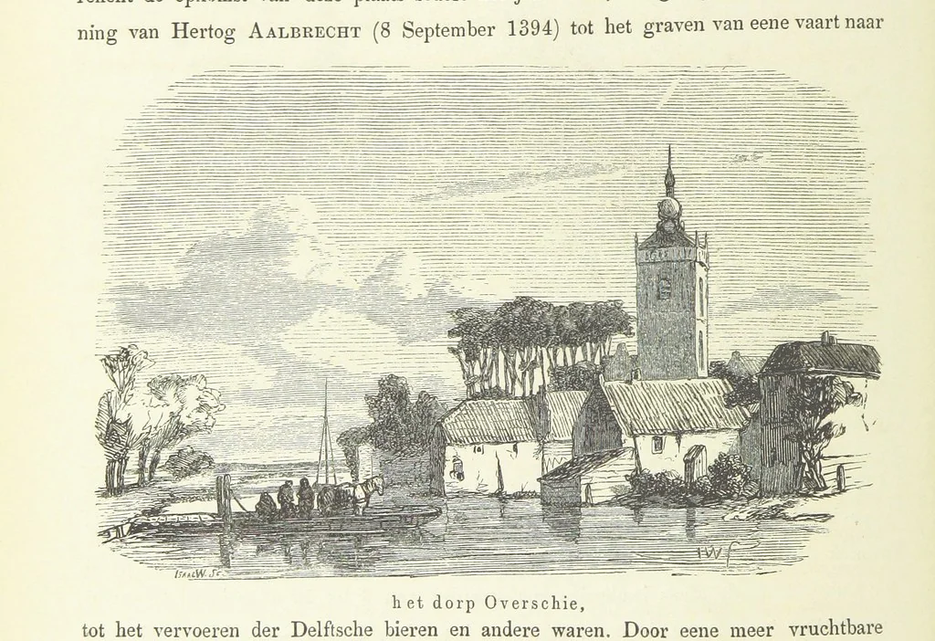 An illustration from Ons Vaderland en zijne Bewoners ... Met ... platen, etc, 1855, leaf 60