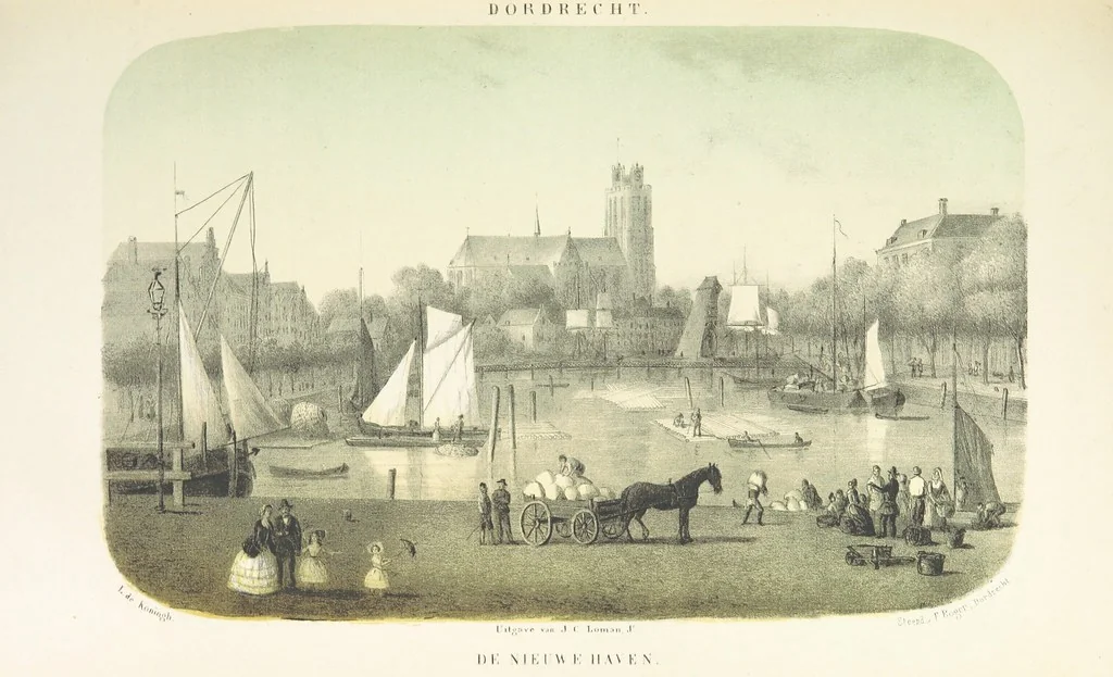 An illustration from Ons Vaderland en zijne Bewoners ... Met ... platen, etc, 1855, leaf 69