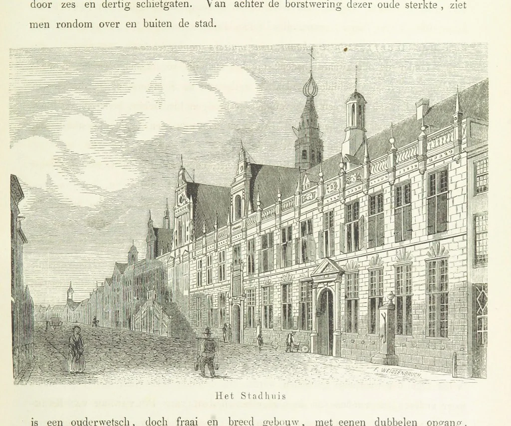 An illustration from Ons Vaderland en zijne Bewoners ... Met ... platen, etc, 1855, leaf 95