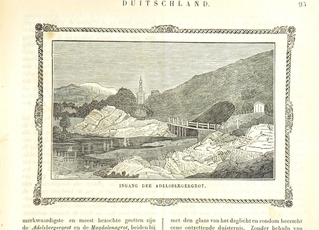 An illustration from De Aardbol. Magazijn van hedendaagsche land- en volkenkunde ... Met platen en kaarten. [Deel 4-9 by P. H. W, 1839, leaf 103