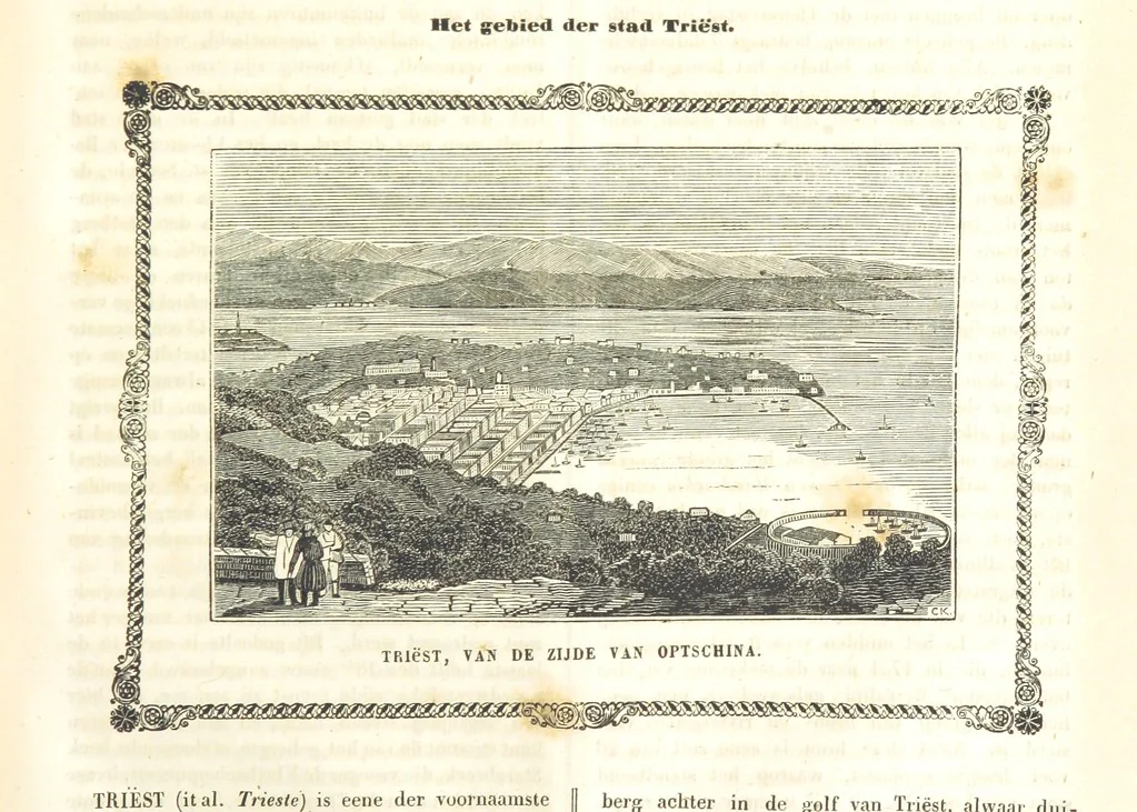 An illustration from De Aardbol. Magazijn van hedendaagsche land- en volkenkunde ... Met platen en kaarten. [Deel 4-9 by P. H. W, 1839, leaf 117