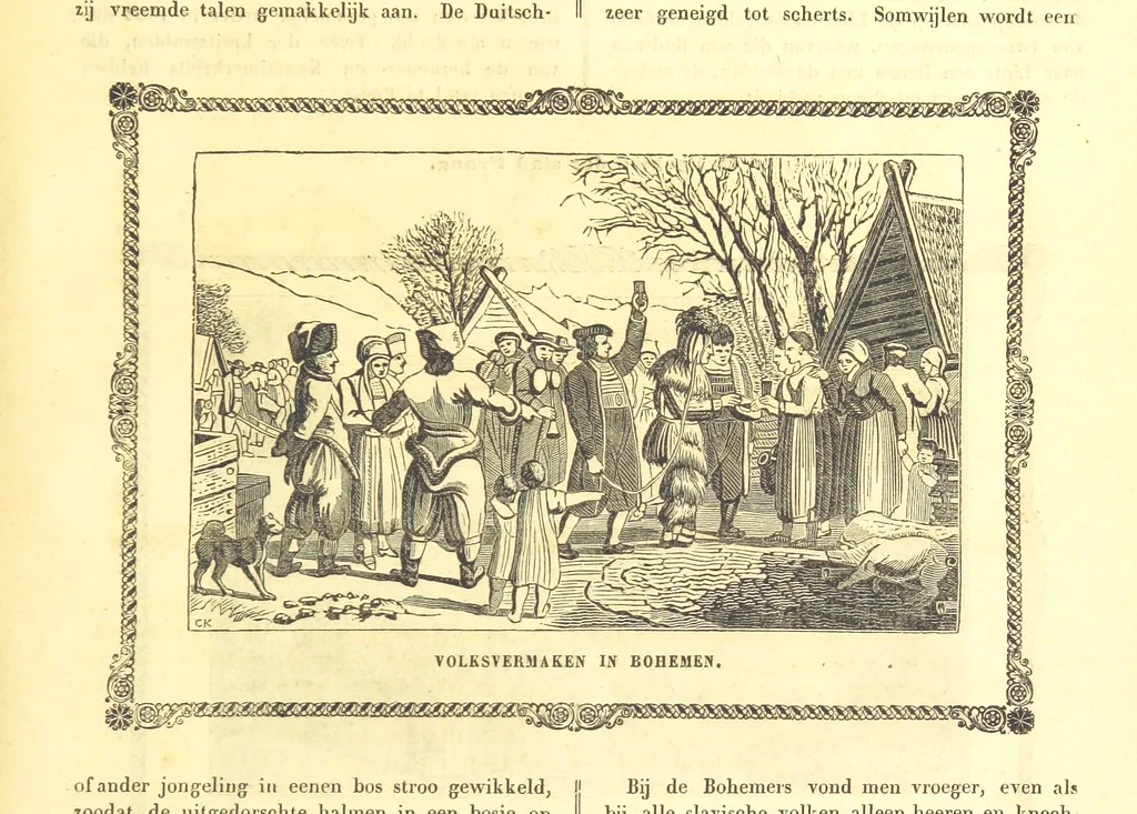 An illustration from De Aardbol. Magazijn van hedendaagsche land- en volkenkunde ... Met platen en kaarten. [Deel 4-9 by P. H. W, 1839, leaf 135