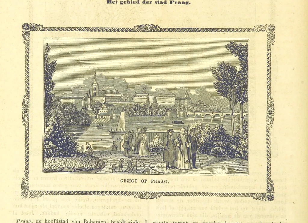An illustration from De Aardbol. Magazijn van hedendaagsche land- en volkenkunde ... Met platen en kaarten. [Deel 4-9 by P. H. W, 1839, leaf 136
