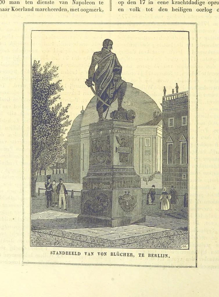 An illustration from De Aardbol. Magazijn van hedendaagsche land- en volkenkunde ... Met platen en kaarten. [Deel 4-9 by P. H. W, 1839, leaf 158