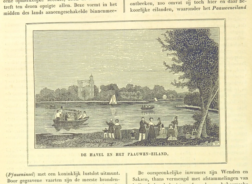 An illustration from De Aardbol. Magazijn van hedendaagsche land- en volkenkunde ... Met platen en kaarten. [Deel 4-9 by P. H. W, 1839, leaf 164