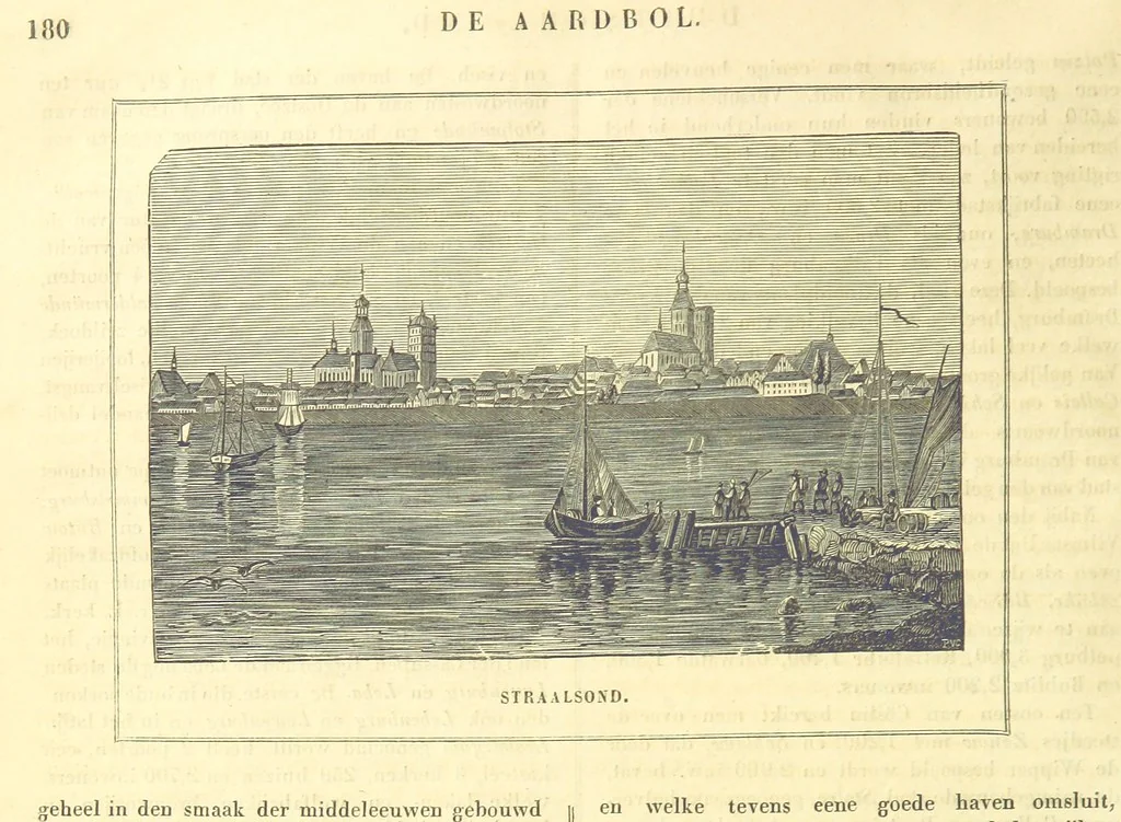An illustration from De Aardbol. Magazijn van hedendaagsche land- en volkenkunde ... Met platen en kaarten. [Deel 4-9 by P. H. W, 1839, leaf 188