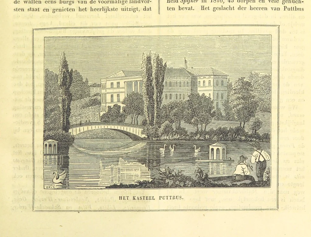 An illustration from De Aardbol. Magazijn van hedendaagsche land- en volkenkunde ... Met platen en kaarten. [Deel 4-9 by P. H. W, 1839, leaf 189