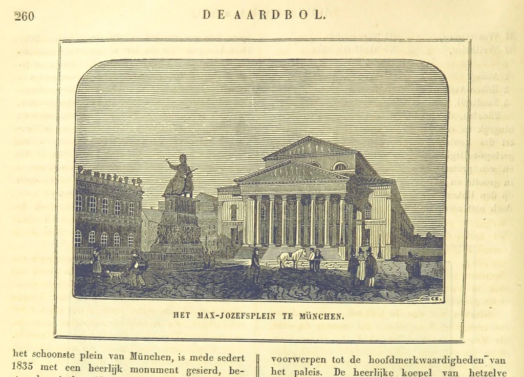 An illustration from De Aardbol. Magazijn van hedendaagsche land- en volkenkunde ... Met platen en kaarten. [Deel 4-9 by P. H. W, 1839, leaf 268