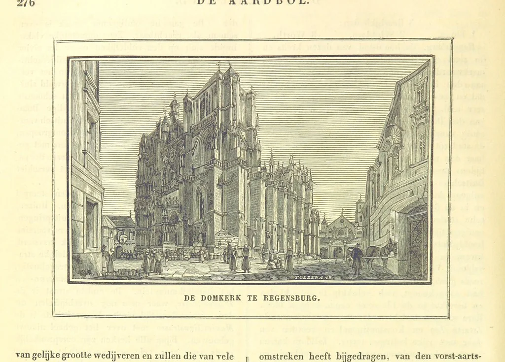 An illustration from De Aardbol. Magazijn van hedendaagsche land- en volkenkunde ... Met platen en kaarten. [Deel 4-9 by P. H. W, 1839, leaf 284