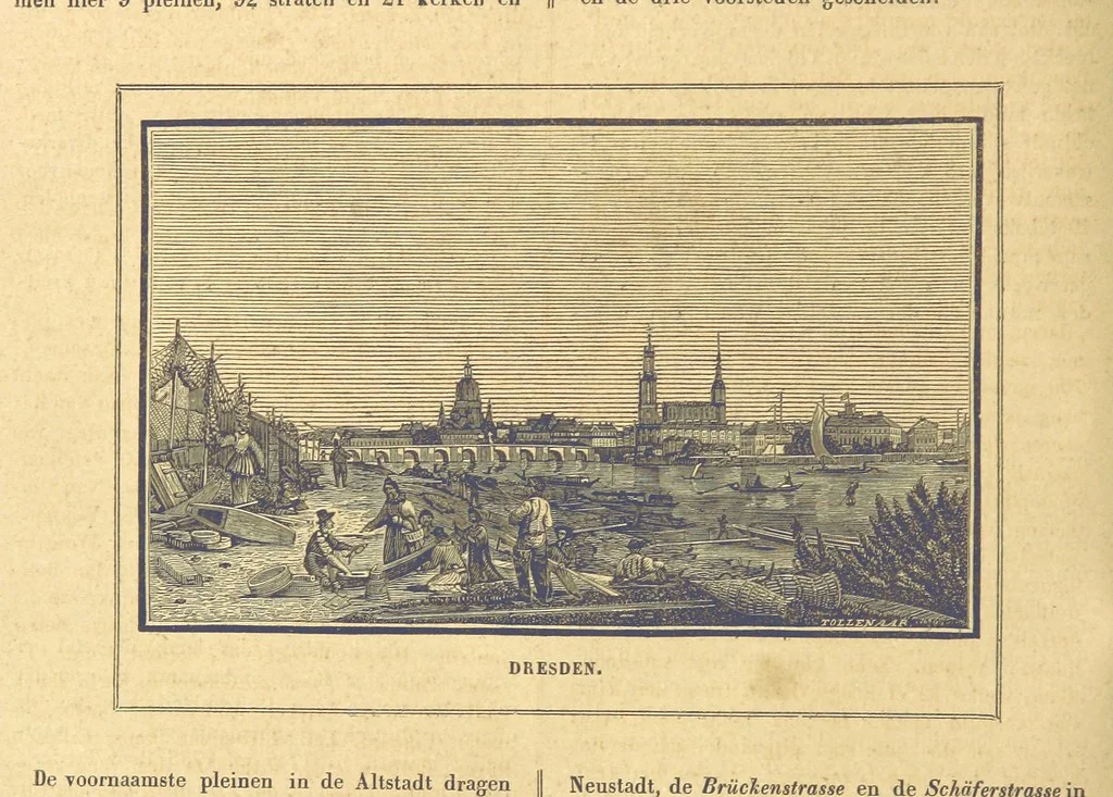 An illustration from De Aardbol. Magazijn van hedendaagsche land- en volkenkunde ... Met platen en kaarten. [Deel 4-9 by P. H. W, 1839, leaf 324