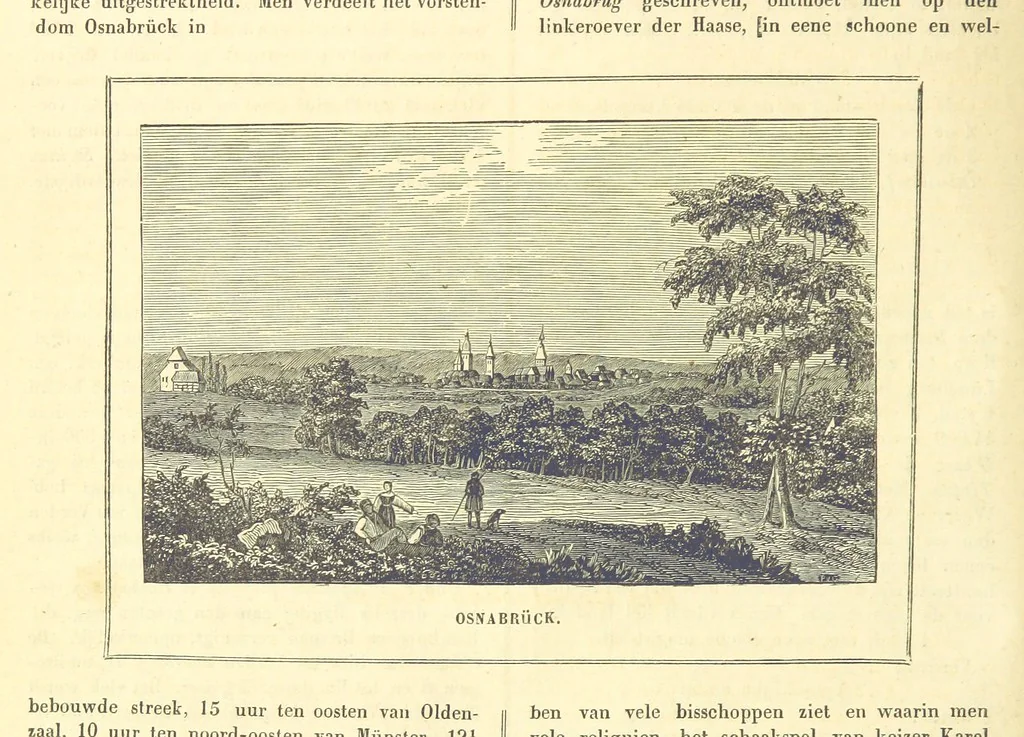 An illustration from De Aardbol. Magazijn van hedendaagsche land- en volkenkunde ... Met platen en kaarten. [Deel 4-9 by P. H. W, 1839, leaf 376