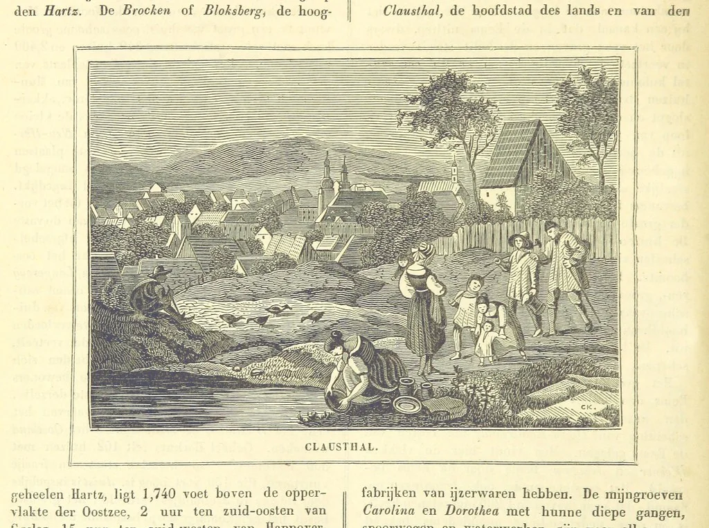 An illustration from De Aardbol. Magazijn van hedendaagsche land- en volkenkunde ... Met platen en kaarten. [Deel 4-9 by P. H. W, 1839, leaf 384