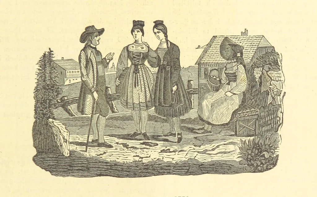 An illustration from De Aardbol. Magazijn van hedendaagsche land- en volkenkunde ... Met platen en kaarten. [Deel 4-9 by P. H. W, 1839, leaf 391