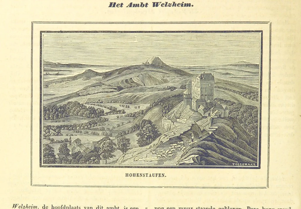 An illustration from De Aardbol. Magazijn van hedendaagsche land- en volkenkunde ... Met platen en kaarten. [Deel 4-9 by P. H. W, 1839, leaf 406