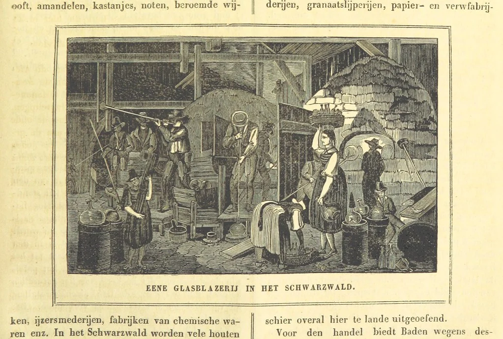 An illustration from De Aardbol. Magazijn van hedendaagsche land- en volkenkunde ... Met platen en kaarten. [Deel 4-9 by P. H. W, 1839, leaf 427