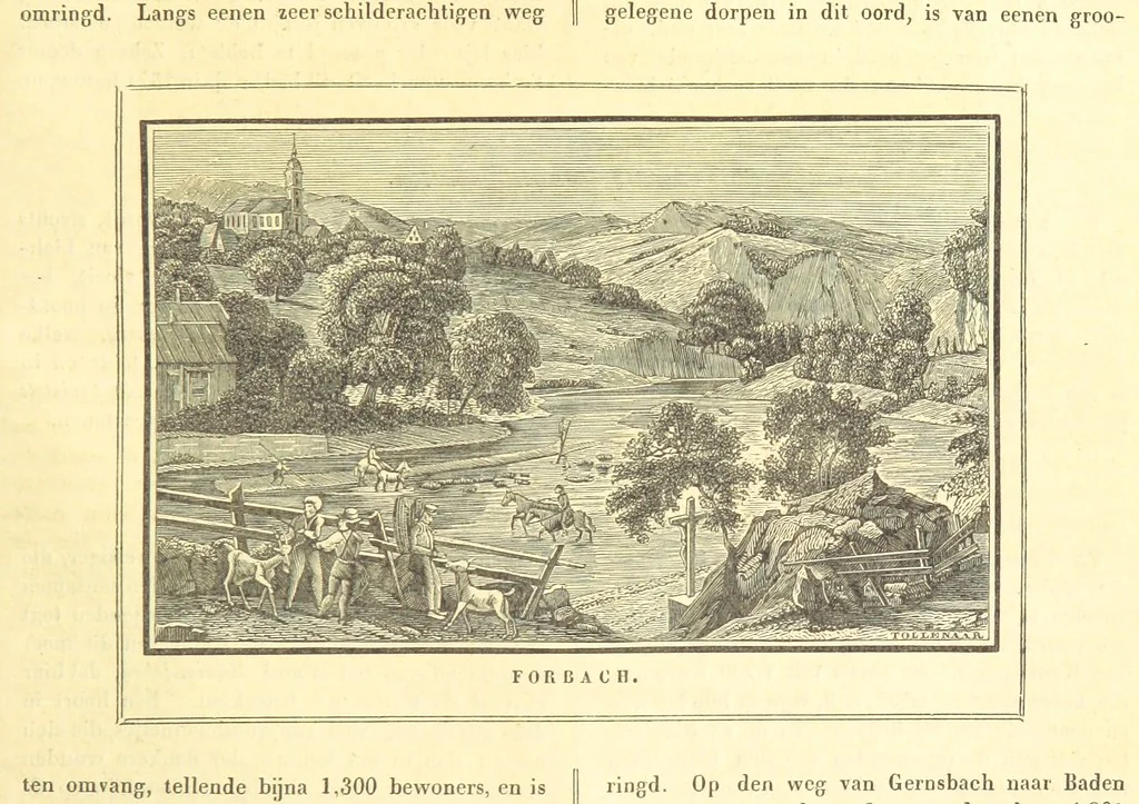 An illustration from De Aardbol. Magazijn van hedendaagsche land- en volkenkunde ... Met platen en kaarten. [Deel 4-9 by P. H. W, 1839, leaf 435