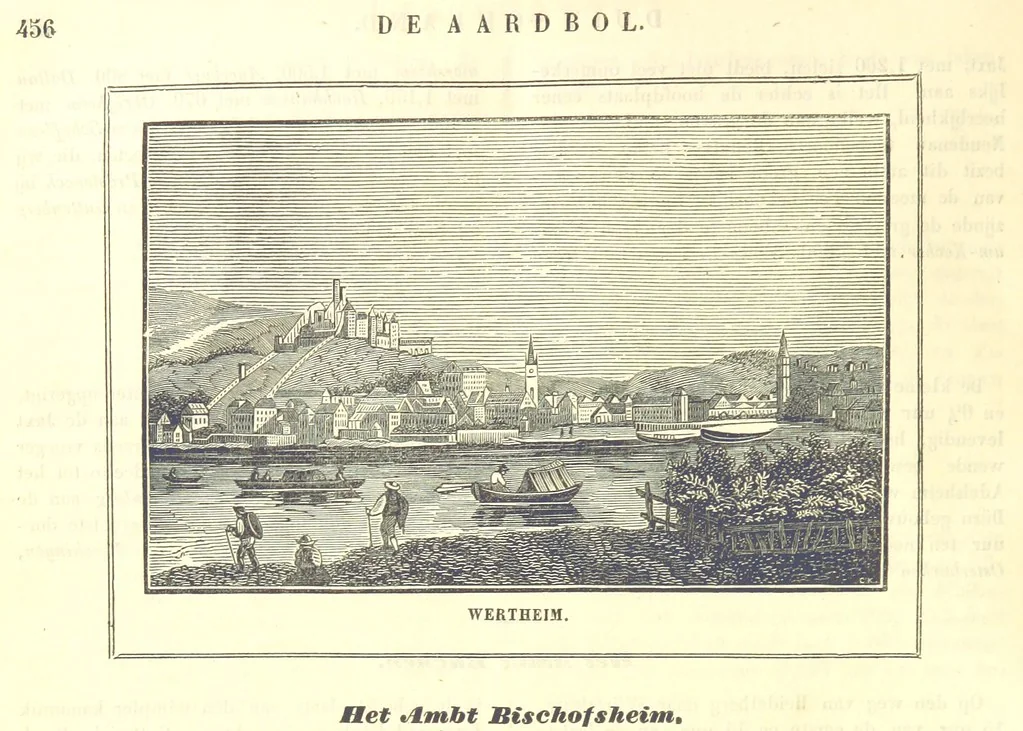 An illustration from De Aardbol. Magazijn van hedendaagsche land- en volkenkunde ... Met platen en kaarten. [Deel 4-9 by P. H. W, 1839, leaf 464