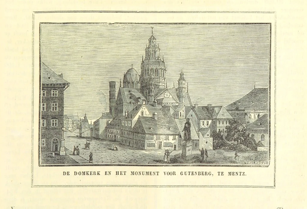 An illustration from De Aardbol. Magazijn van hedendaagsche land- en volkenkunde ... Met platen en kaarten. [Deel 4-9 by P. H. W, 1839, leaf 497