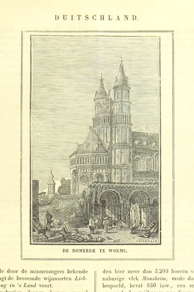 An illustration from De Aardbol. Magazijn van hedendaagsche land- en volkenkunde ... Met platen en kaarten. [Deel 4-9 by P. H. W, 1839, leaf 499