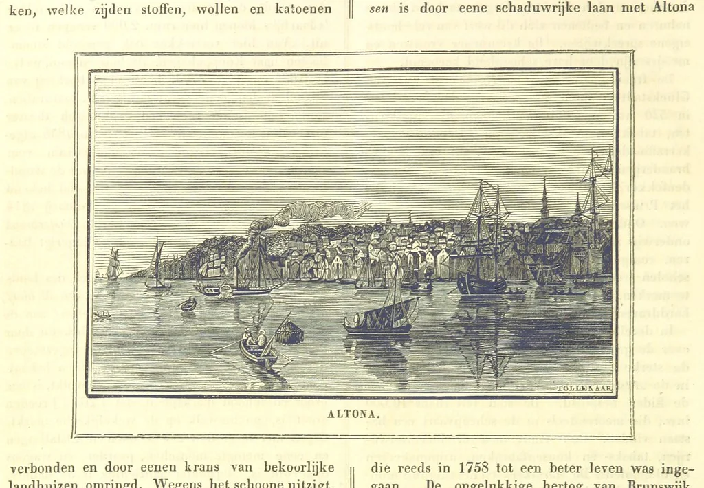 An illustration from De Aardbol. Magazijn van hedendaagsche land- en volkenkunde ... Met platen en kaarten. [Deel 4-9 by P. H. W, 1839, leaf 506