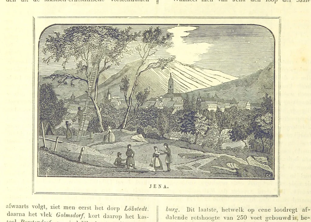 An illustration from De Aardbol. Magazijn van hedendaagsche land- en volkenkunde ... Met platen en kaarten. [Deel 4-9 by P. H. W, 1839, leaf 514