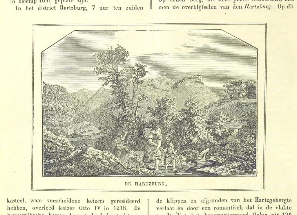 An illustration from De Aardbol. Magazijn van hedendaagsche land- en volkenkunde ... Met platen en kaarten. [Deel 4-9 by P. H. W, 1839, leaf 544