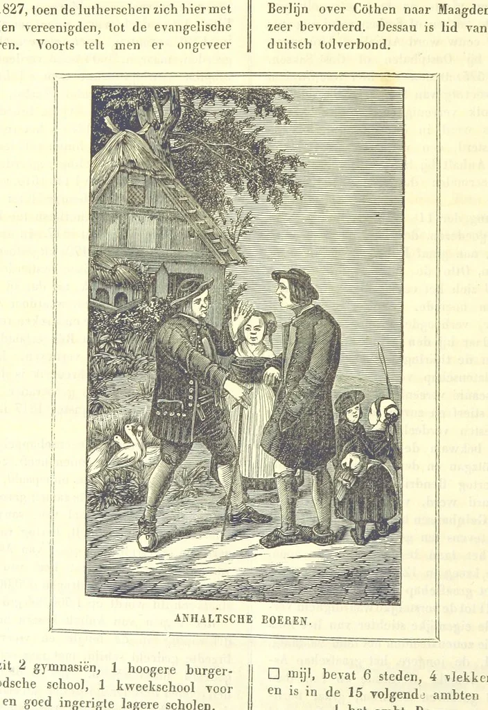 An illustration from De Aardbol. Magazijn van hedendaagsche land- en volkenkunde ... Met platen en kaarten. [Deel 4-9 by P. H. W, 1839, leaf 586