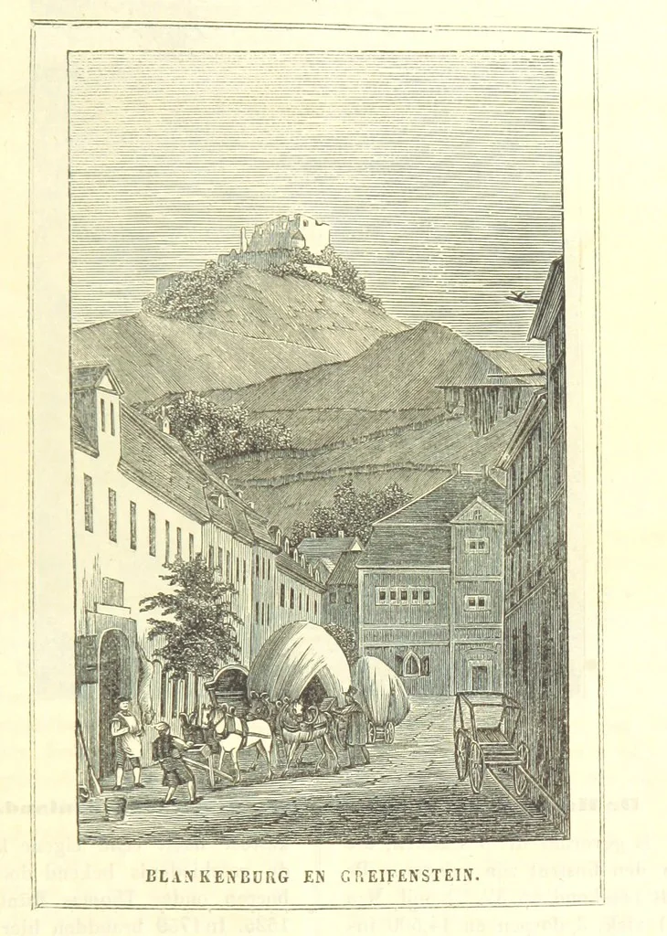 An illustration from De Aardbol. Magazijn van hedendaagsche land- en volkenkunde ... Met platen en kaarten. [Deel 4-9 by P. H. W, 1839, leaf 599