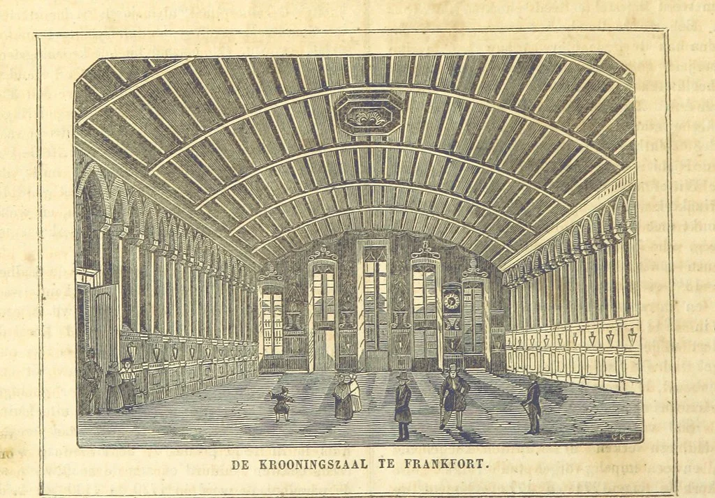 An illustration from De Aardbol. Magazijn van hedendaagsche land- en volkenkunde ... Met platen en kaarten. [Deel 4-9 by P. H. W, 1839, leaf 626