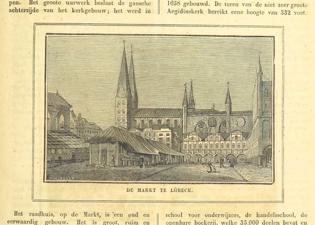 An illustration from De Aardbol. Magazijn van hedendaagsche land- en volkenkunde ... Met platen en kaarten. [Deel 4-9 by P. H. W, 1839, leaf 631