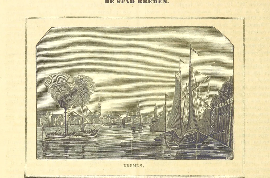 An illustration from De Aardbol. Magazijn van hedendaagsche land- en volkenkunde ... Met platen en kaarten. [Deel 4-9 by P. H. W, 1839, leaf 634