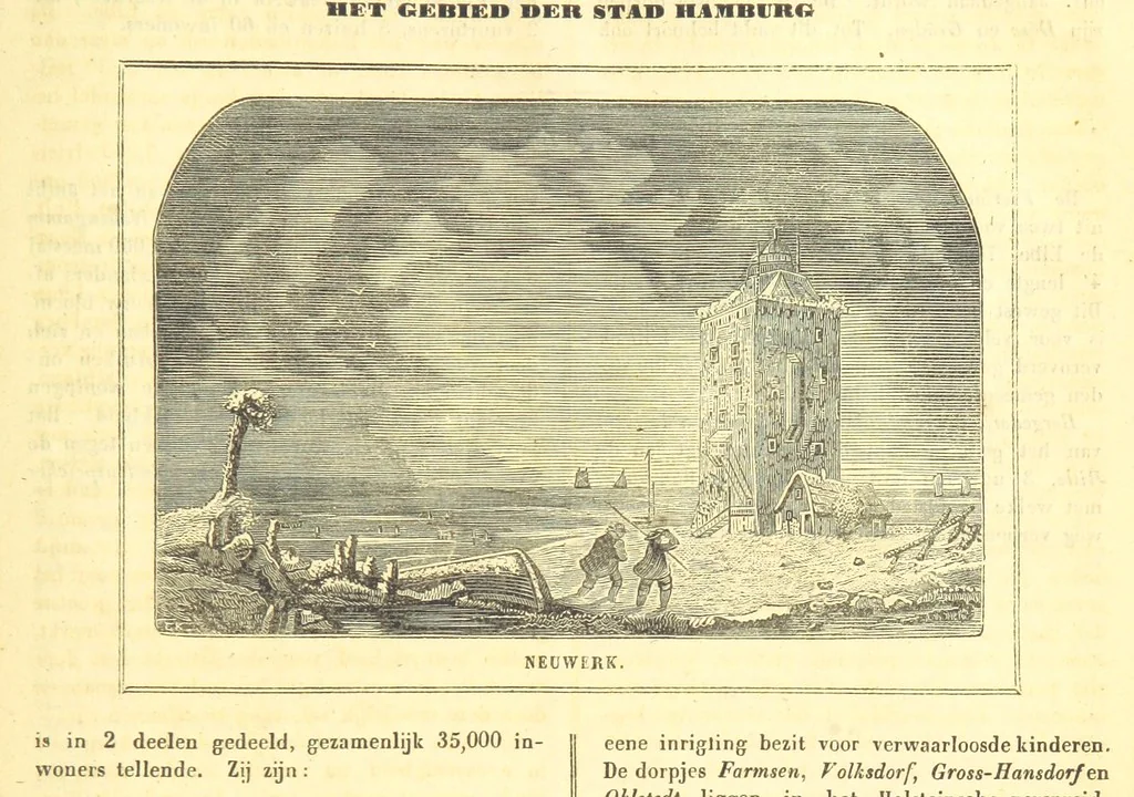 An illustration from De Aardbol. Magazijn van hedendaagsche land- en volkenkunde ... Met platen en kaarten. [Deel 4-9 by P. H. W, 1839, leaf 647